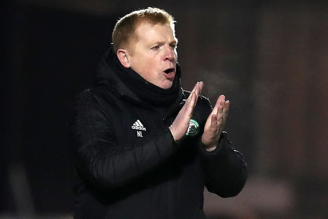 Neil Lennon welcomes Manchester United to Cyprus on Thursday (Andrew Milligan/PA)