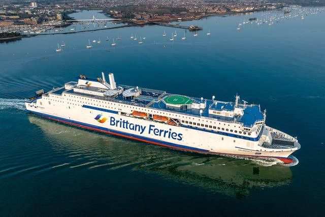 <p>Cash call: Brittany Ferries will accept euros only from next month </p>