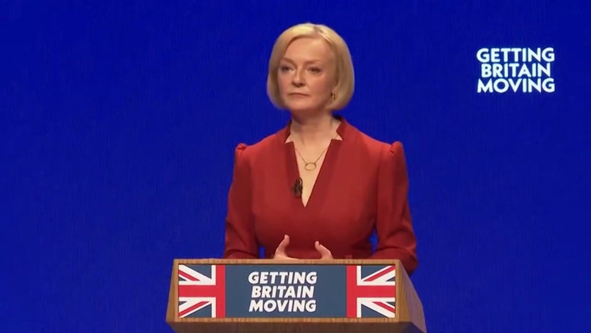 Liz Truss repeats Sir Keir Starmer’s ‘growth, growth, growth’ economic slogan