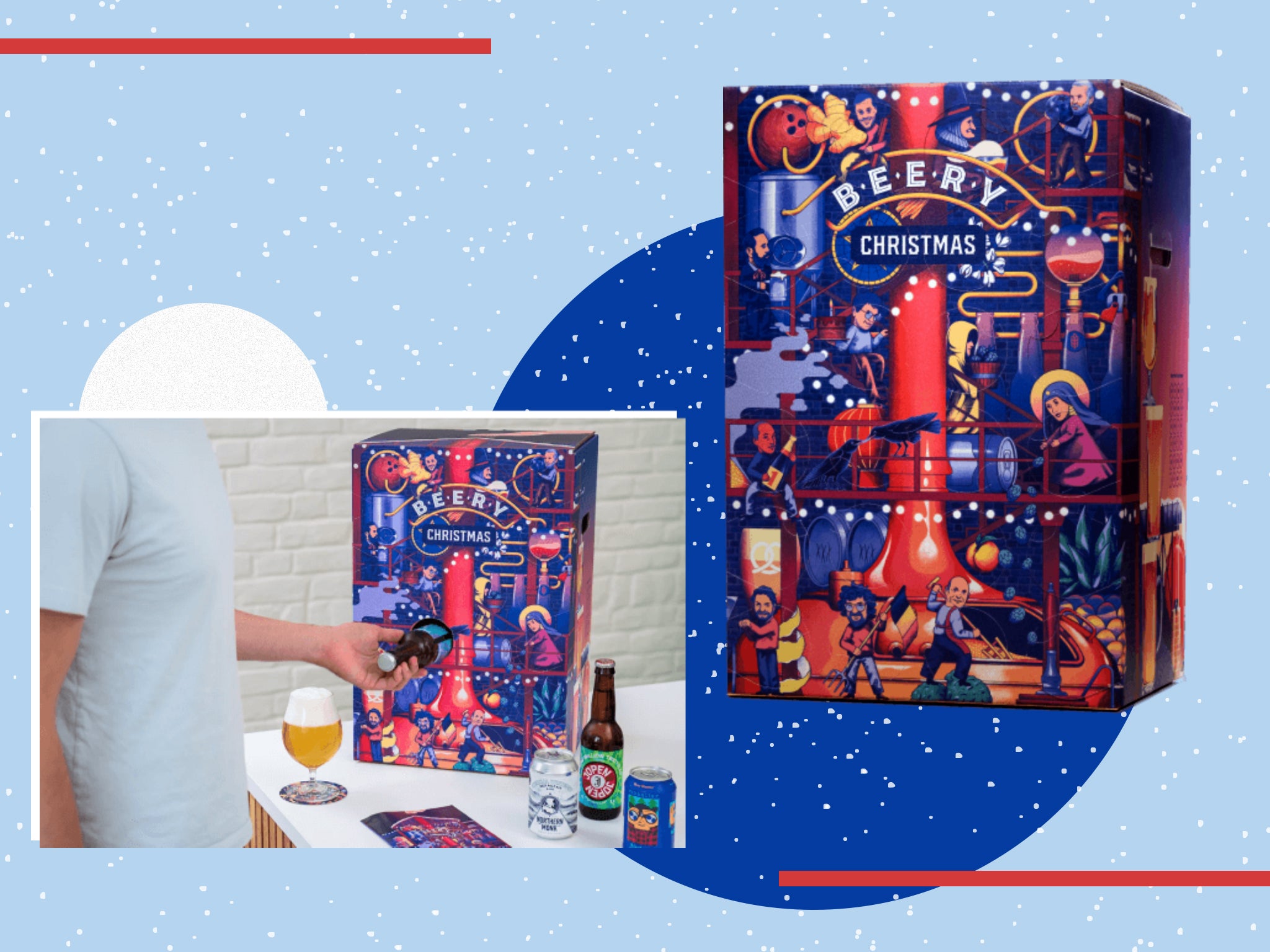 The £75 calendar is available to pre-order now