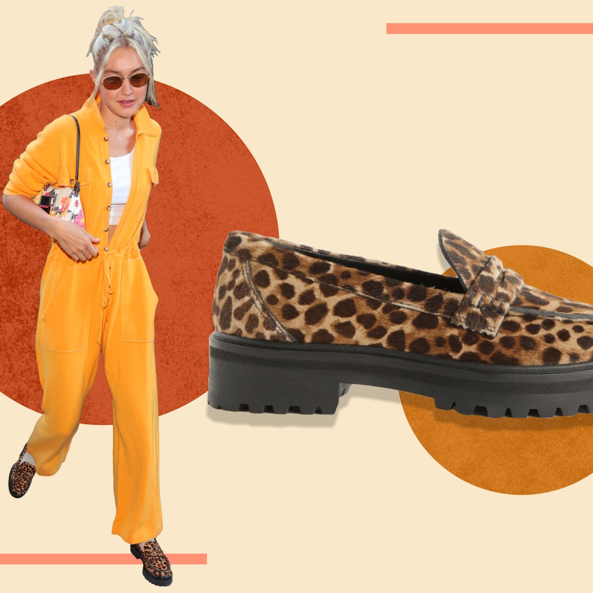 Gigi Hadid chunky loafers: Where to buy the leopard print pair