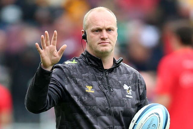 <p>The highly-rated Lee Blackett will join England as attack coach in Richard Wigglesworth’s absence</p>