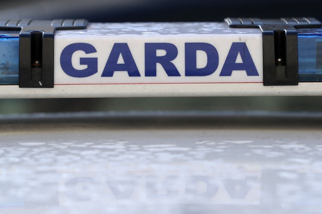 Gardai are at the scene following the man’s death (PA)