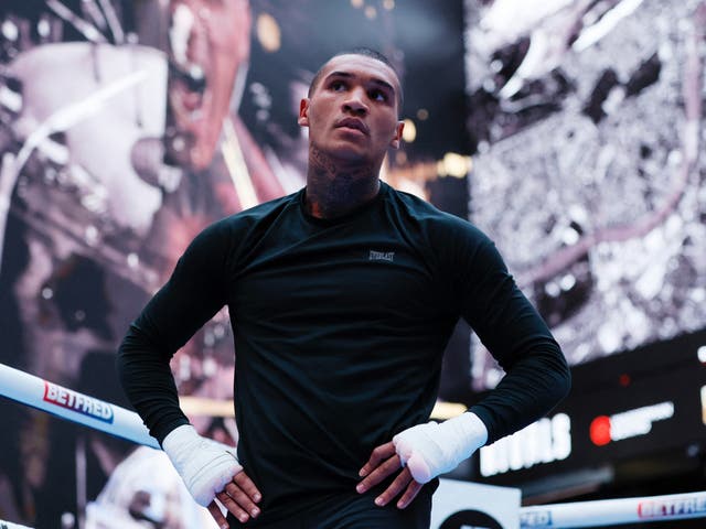 <p>‘We’ll get to the bottom of this,’ said Conor Benn. ‘I’ll see you on Saturday’ </p>