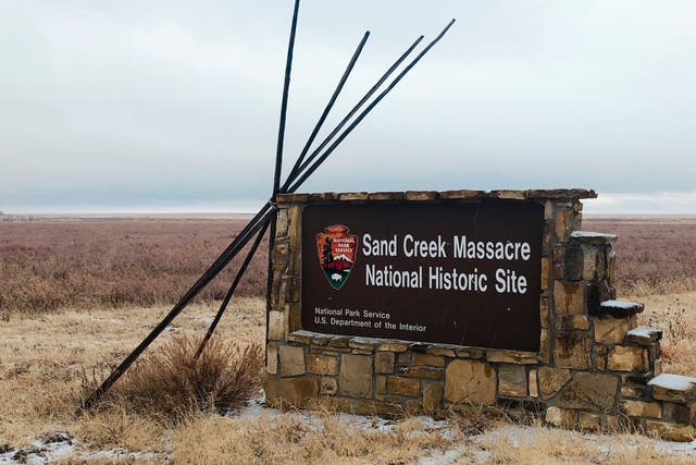 Sand Creek Massacre Haaland
