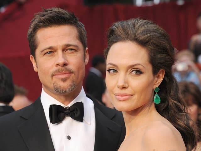 <p>Brad Pitt and Angelina Jolie pictured in 2009</p>