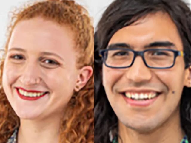 <p>Camila Behrensen (left) and Pablo Guzman-Palma were found dead in a Kansas City apartment by firefighters. Police said the pair had been shot and their apartment set on fire</p>