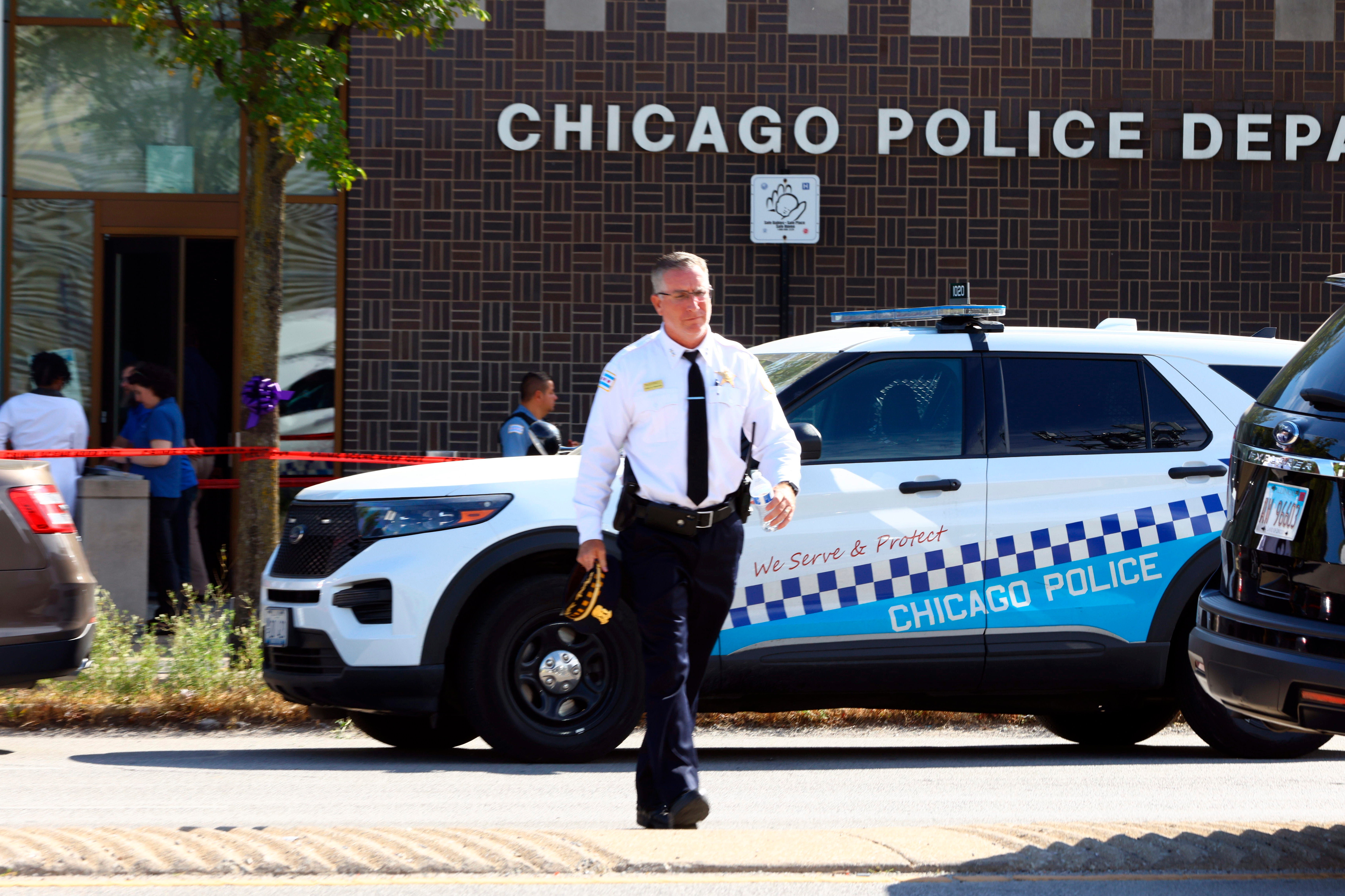 Chicago Police Station Shooting
