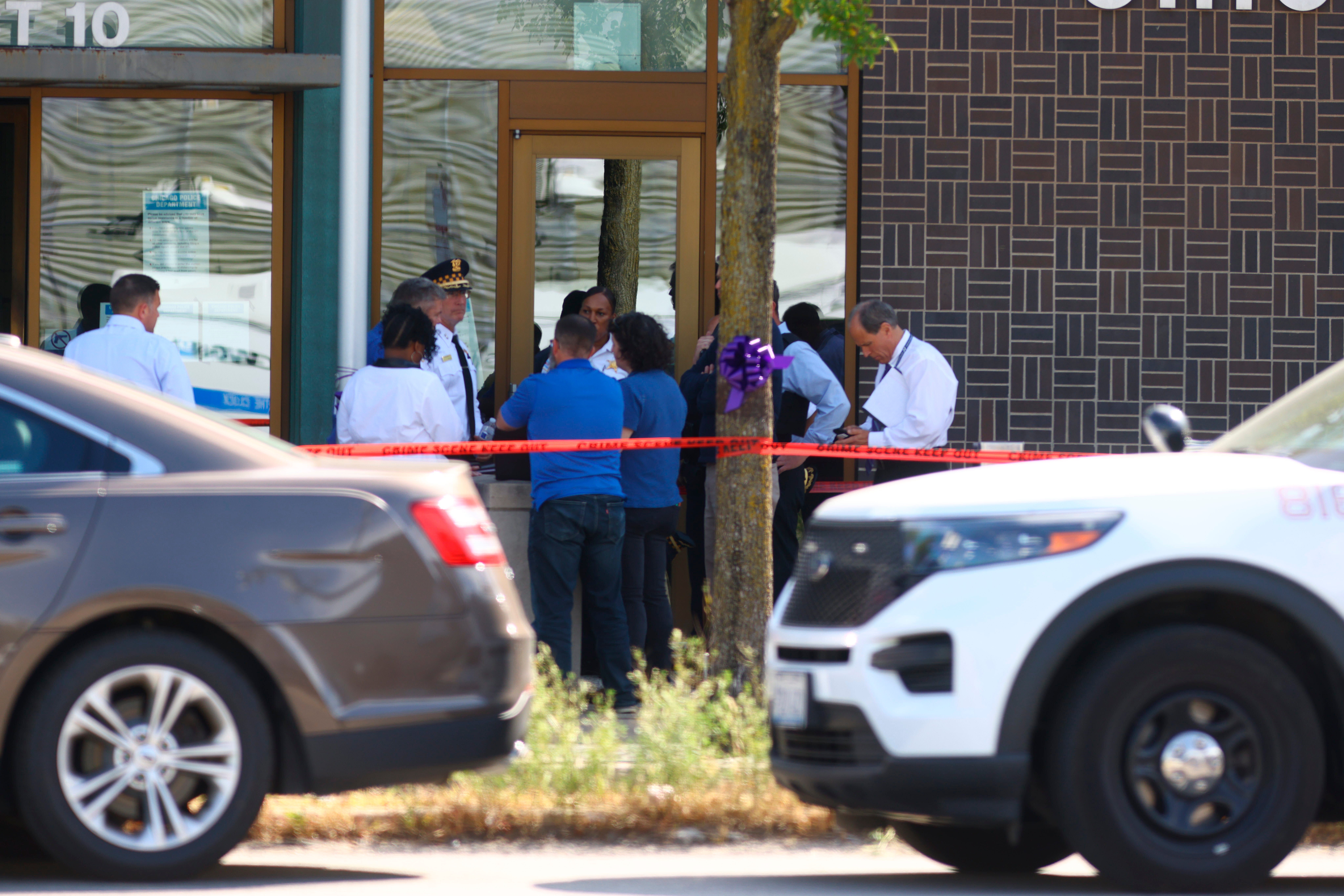 Chicago Police Station Shooting