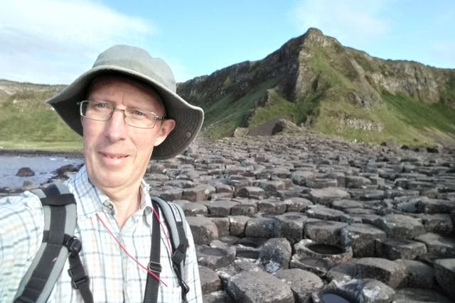 Dr Mike Simms has developed a new theory around Northern Ireland’s world famous Giant’s Causeway (Mike Simms/PA)