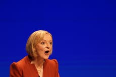 Liz Truss news – live: Tories ‘face election wipeout’ if PM stays on same path