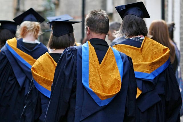New guidance states that universities can decide to involve trusted contacts without agreement from students if there are serious mental health concerns (Chris Radburn/PA)
