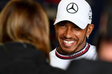 ‘I’m not planning on going anywhere’: Lewis Hamilton could race for another five years