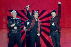 U2 post in support of the Iran protests