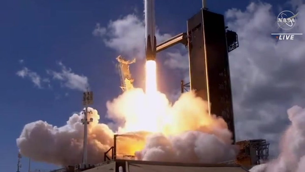 Nasa’s Crew-5 mission launches from Kennedy Space Center