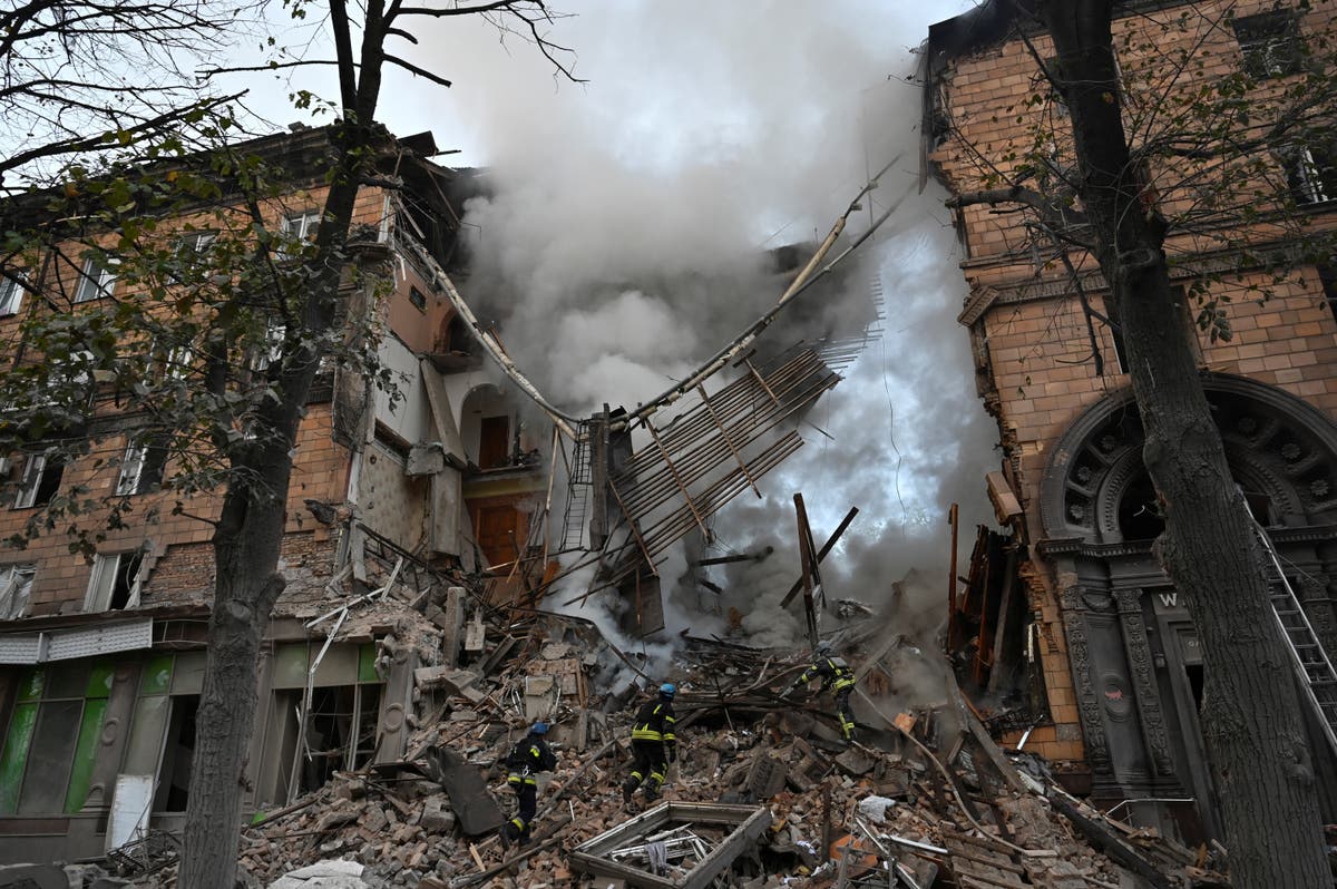 Russia-Ukraine war - live: &lsquo;Putin is not joking&rsquo; about nuclear weapons, Biden warns