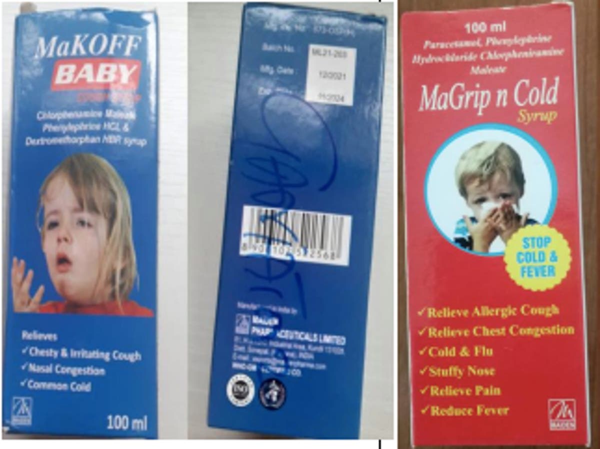 Cough syrup warning after 66 children die in The Gambia The Independent