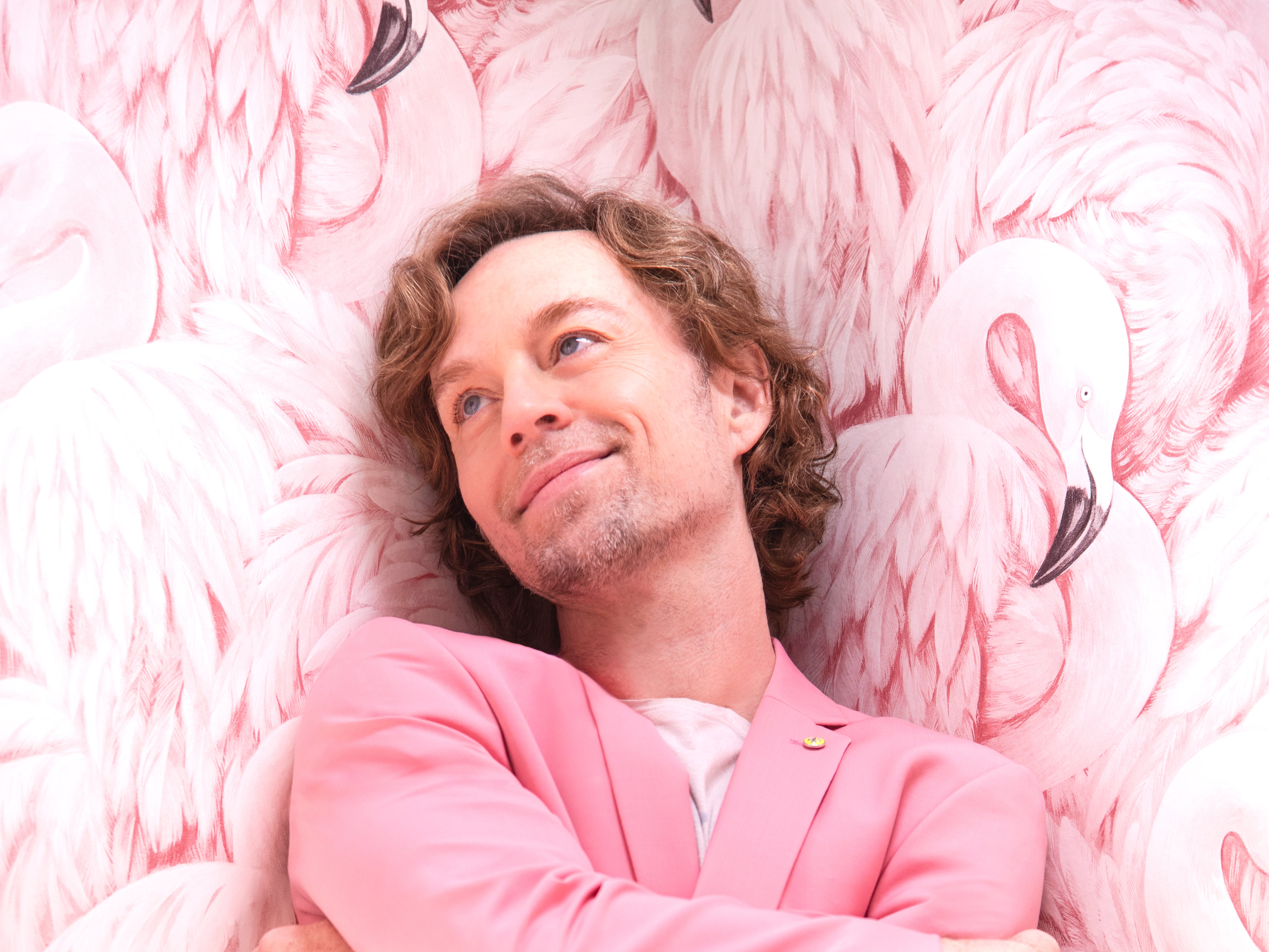 Darren Hayes in a promo shot for his new album, ‘Homosexual’