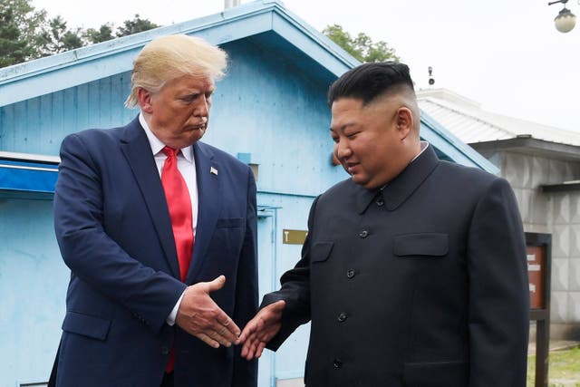 <p>Donald Trump congratulated Kim Jong-un for North Korea’s admission to WHO board </p>