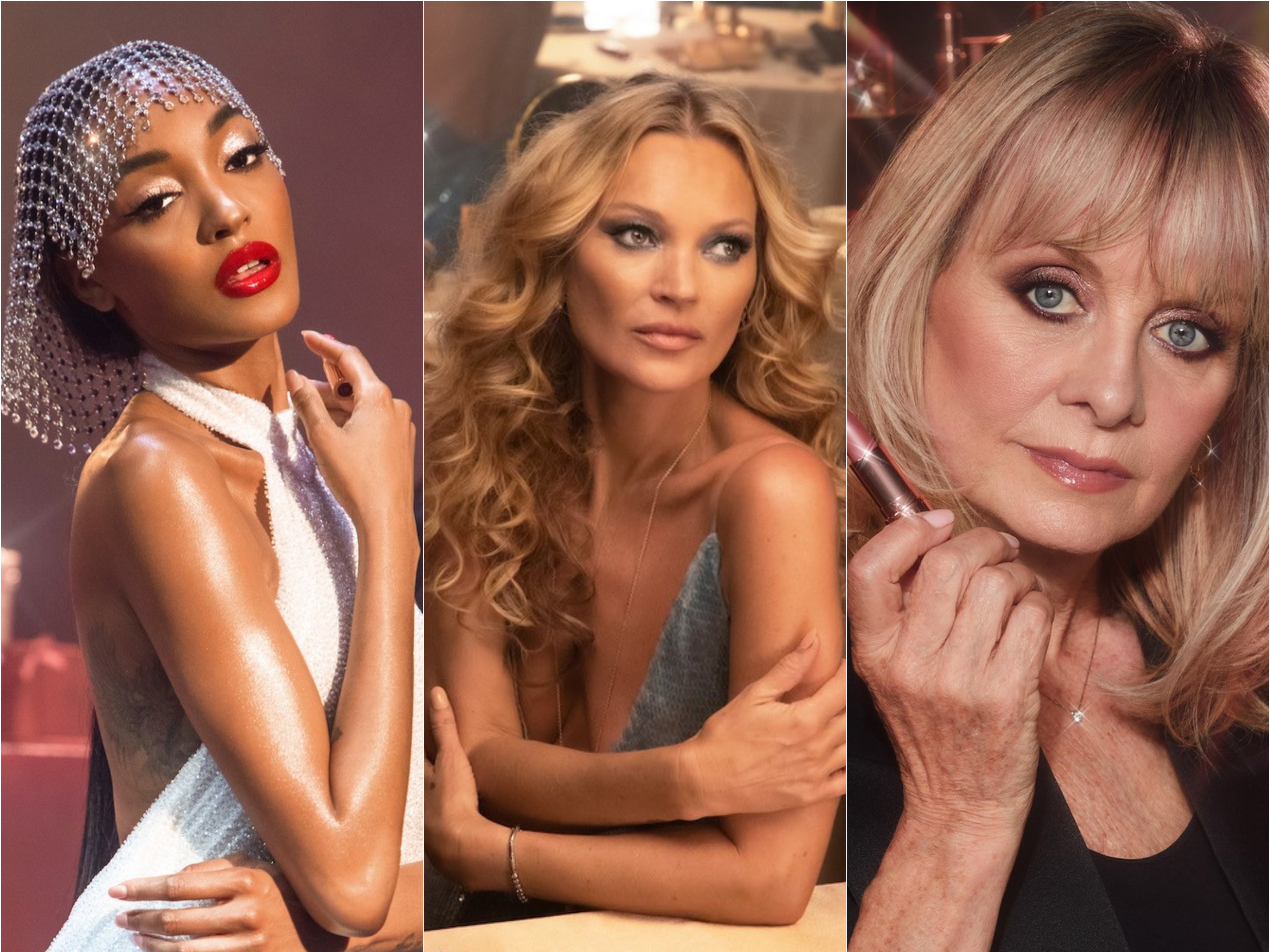 Kate Moss, Twiggy, Jourdan Dunn and Lily James star in new Charlotte Tilbury campaign The Independent