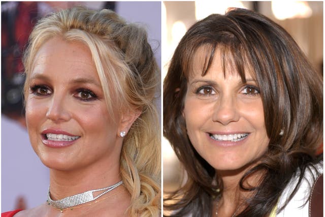 <p>Britney Spears and her mother Lynne </p>