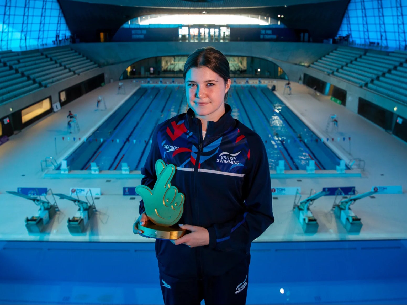 Andrea Spendolini-Sirieix has been crowned National Lottery Awards 2022 Athlete of the Year