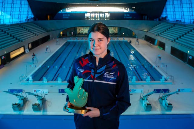 <p>Andrea Spendolini-Sirieix has been crowned National Lottery Awards 2022 Athlete of the Year</p>