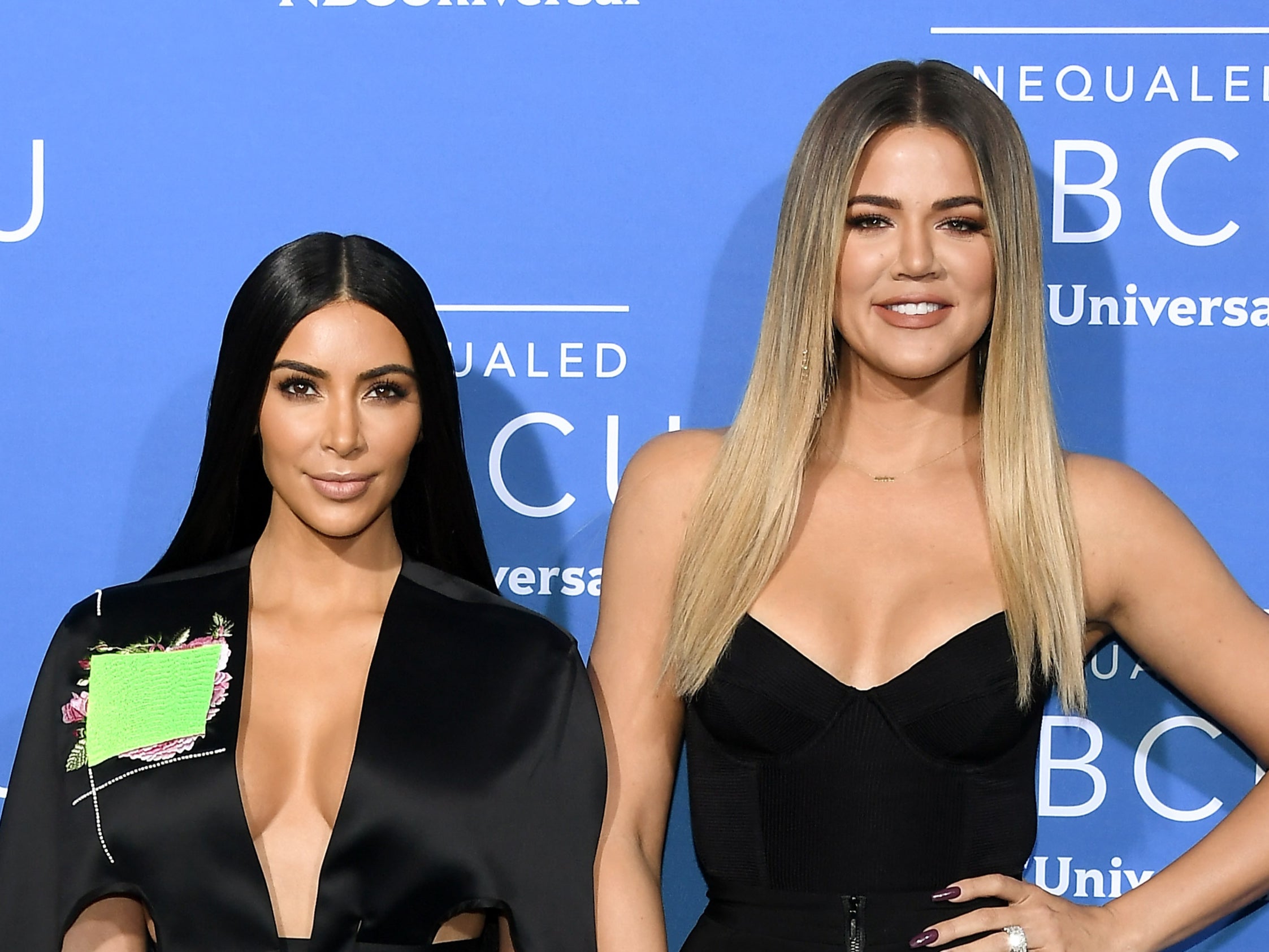 Kim Kardashian, left, and Khloe Kardashian. Trump allegedly called Khloe a ‘fat piglet’ on the set of The Apprentice, and said he felt betrayed by Kim after she celebrated Joe Biden’s election victory in 2020