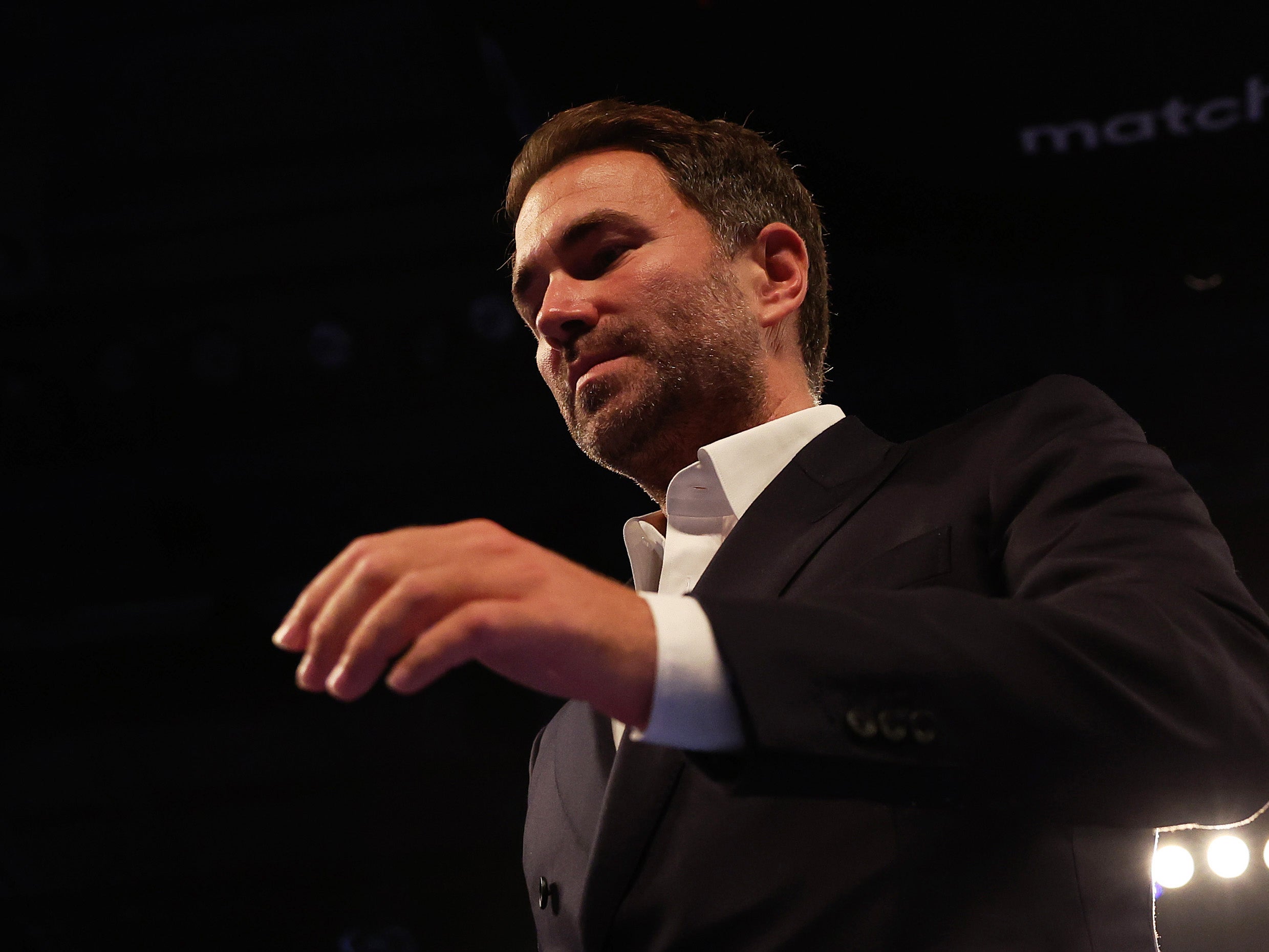 Matchroom Boxing chairman Eddie Hearn promotes Katie Taylor