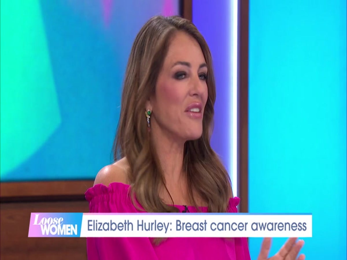 Elizabeth Hurley Porn Star - Elizabeth Hurley Says Matthew Perry Was A Nightmare