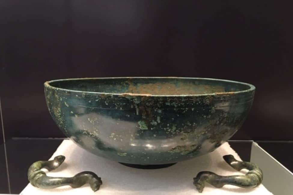 Modern pesticide accelerates corrosion of ancient Roman bowl, study suggests (CSI: Sittingbourne/PA)