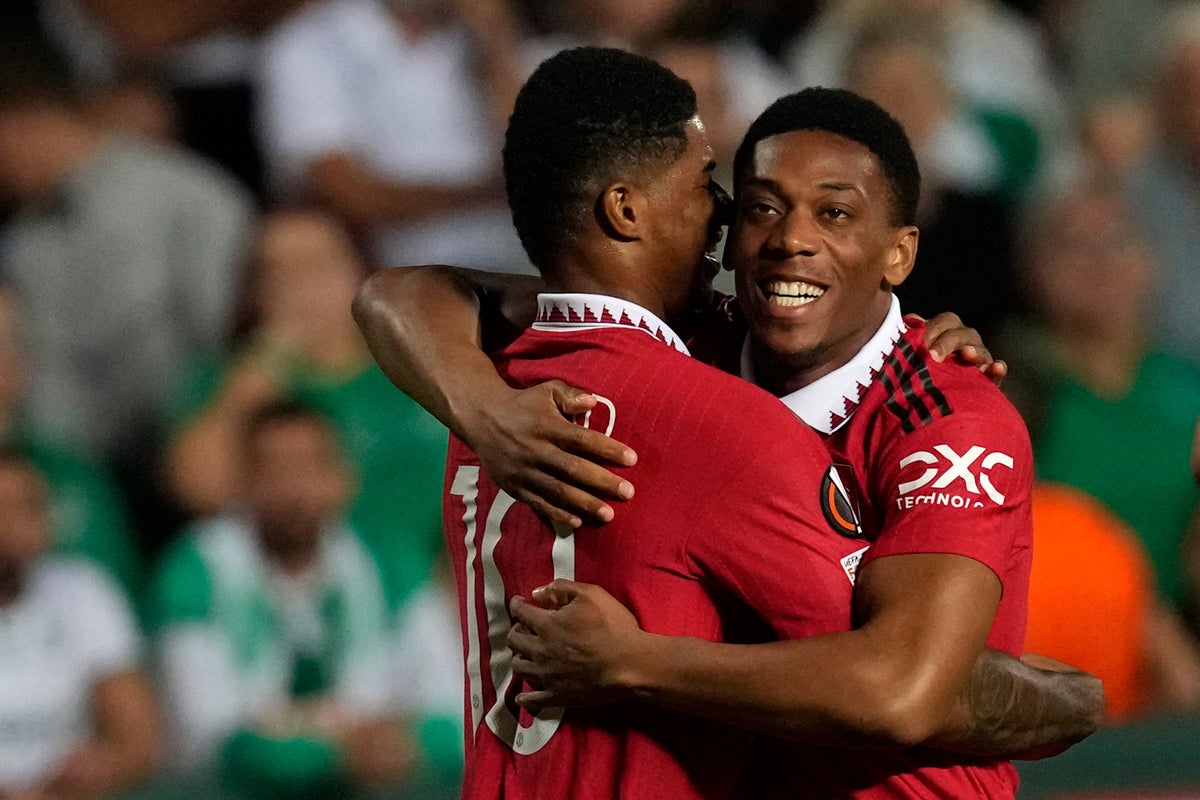 Marcus Rashford and Anthony Martial inspire Manchester United comeback