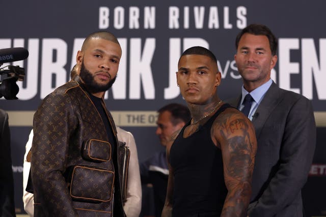 <p>Chris Eubank Jr and Conor Benn had been due to fight on Saturday (Steven Paston/PA)</p>