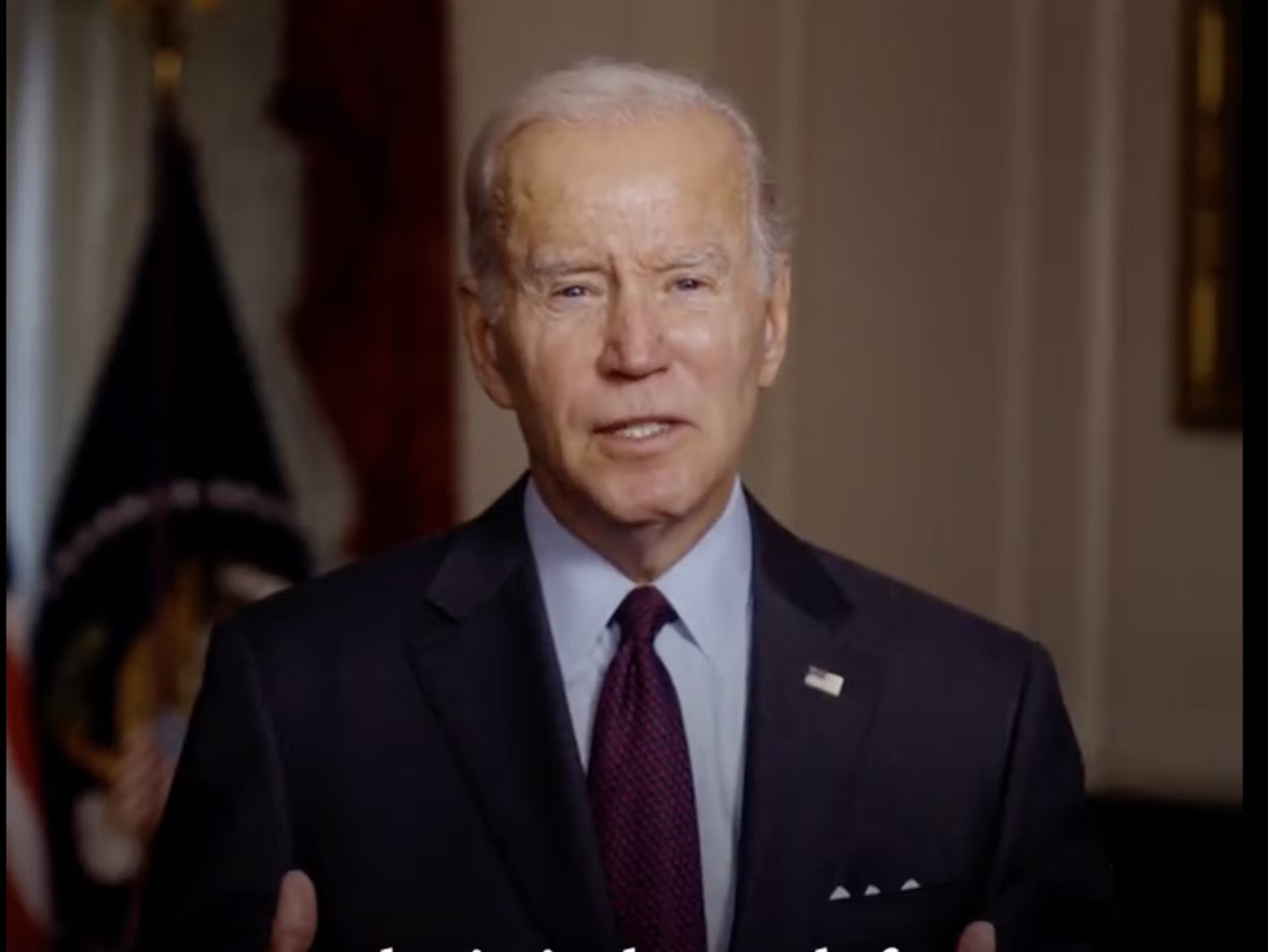 Joe Biden released a video explaining why he is pardoning low-level marijuana convictions