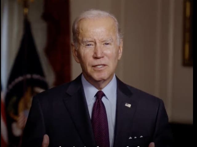 <p>Joe Biden released a video explaining why he is pardoning low-level marijuana convictions</p>