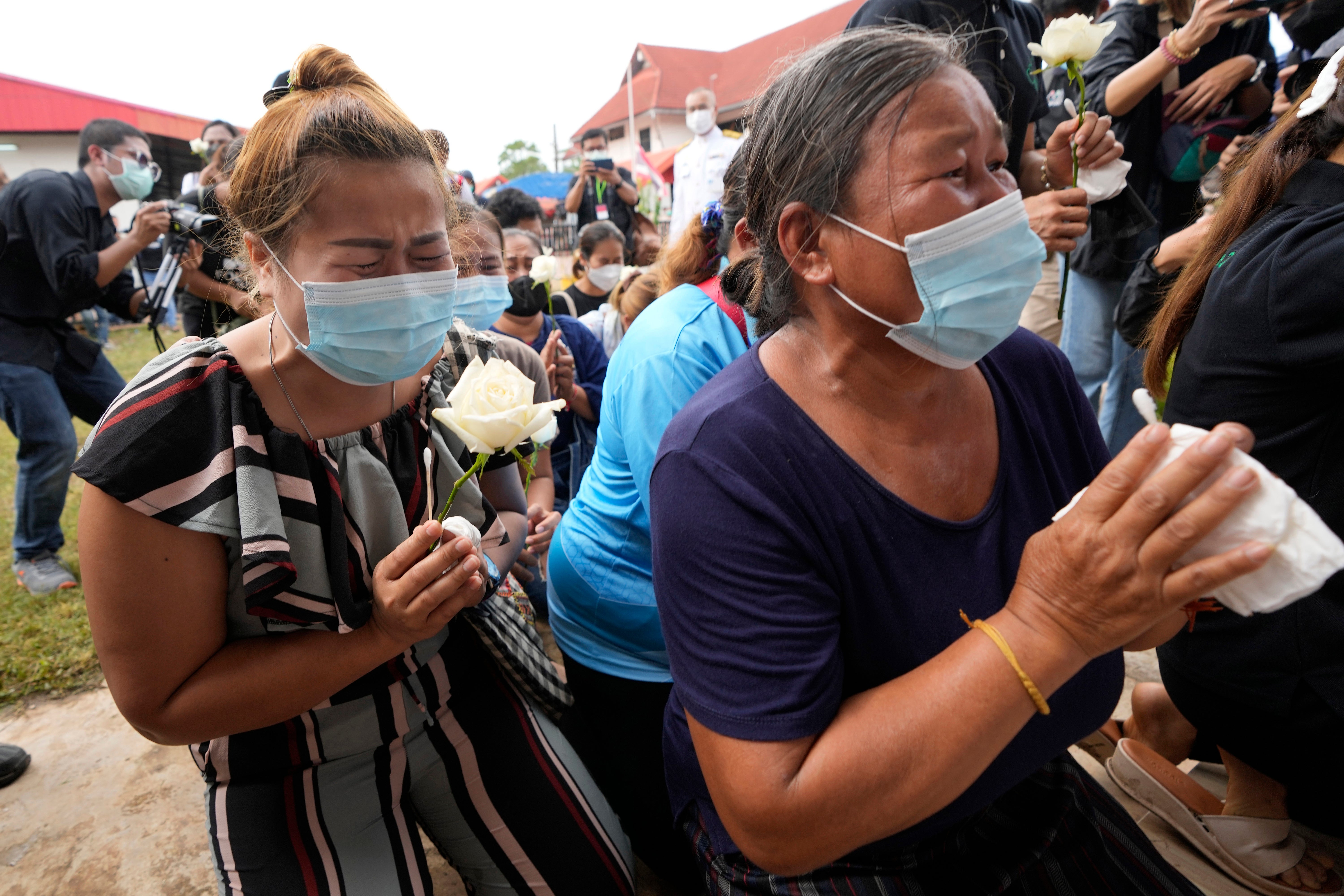 APTOPIX Thailand Childcare Center Shooting