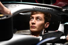 F1 practice LIVE: George Russell leads Mercedes one-two in wet FP2 at Japanese GP