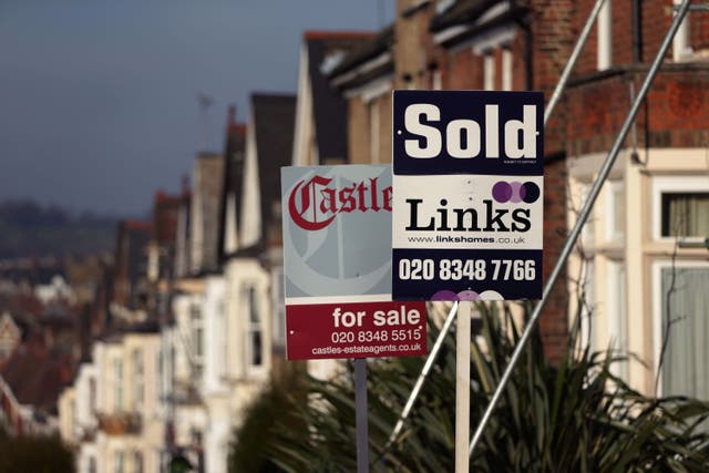 <p>House prices fell back slightly by 0.1 per cent in September</p>