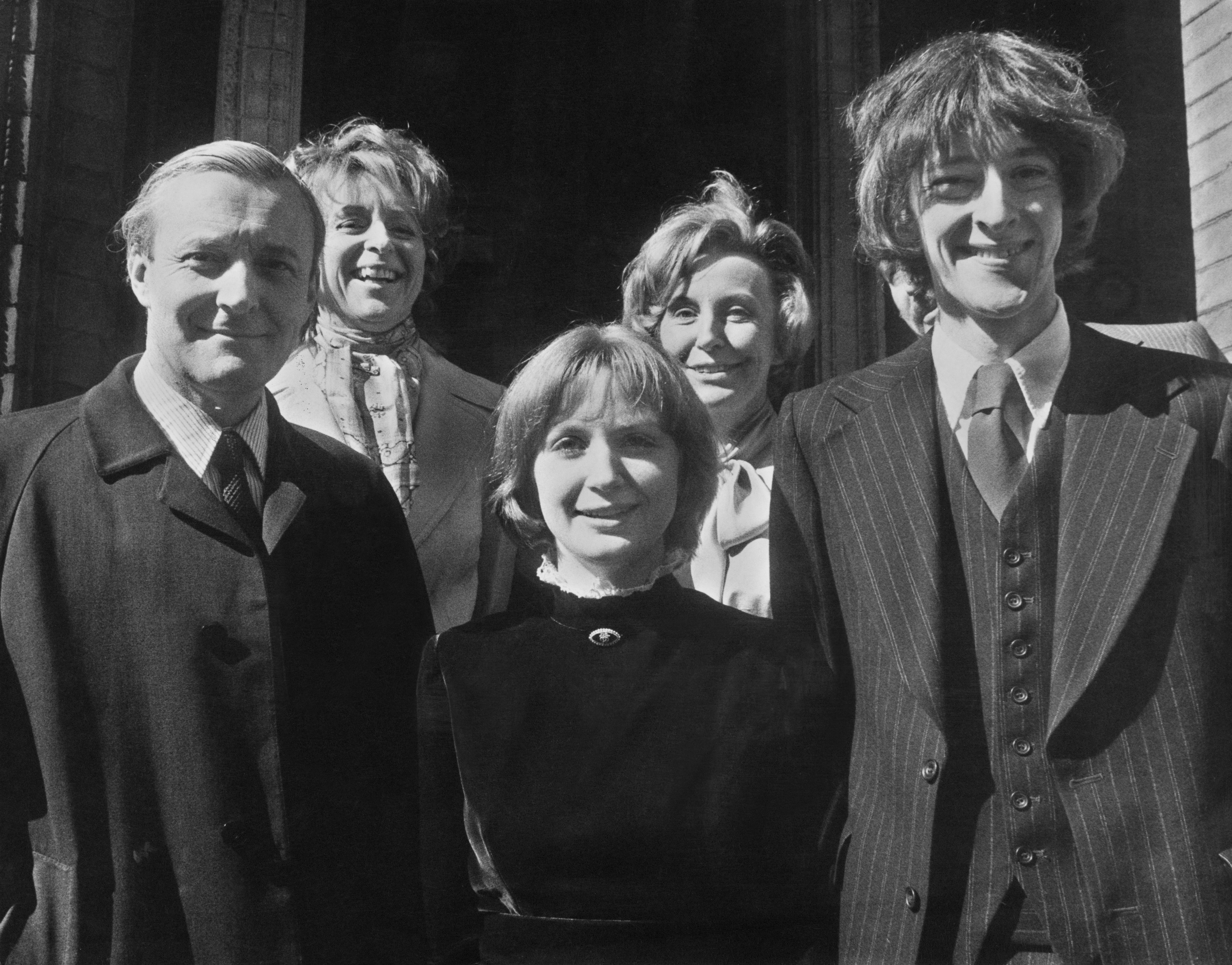 <p>Labour MP Hilary Benn (right) on his wedding day; a boys’ name on the list  </p>