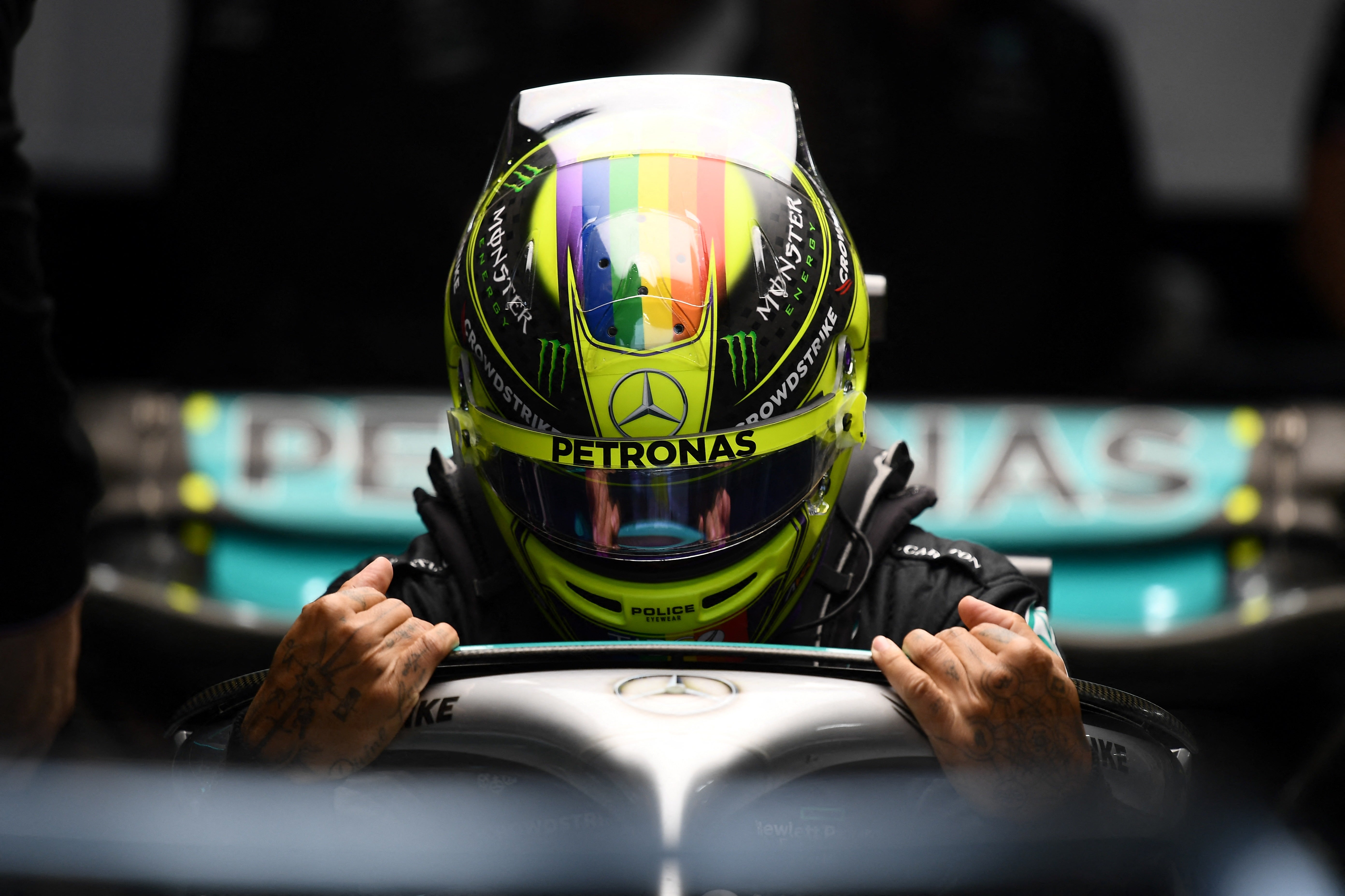 Lewis Hamilton has seven world titles