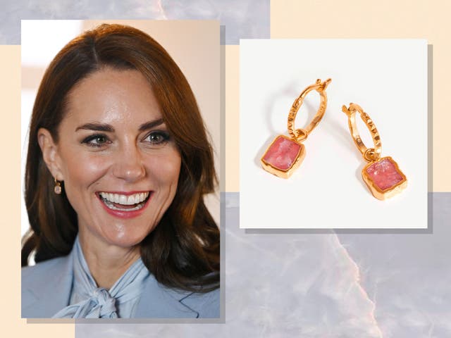 <p>Kate has worn the pyramid earrings more than 10 times before  </p>