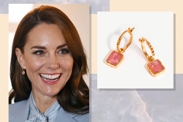 <p>Kate has worn the pyramid earrings more than 10 times before  </p>