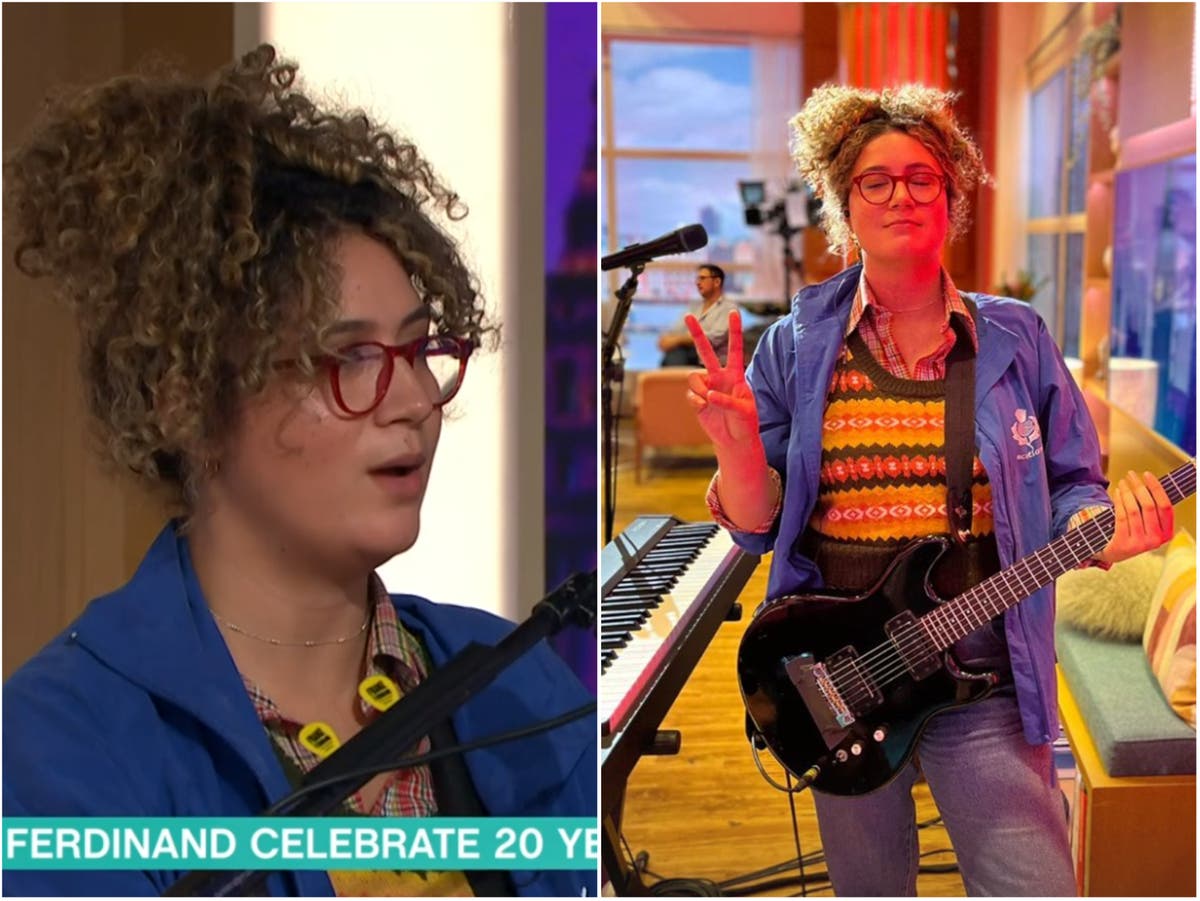 Rose Matafeo baffles This Morning viewers as she performs with Franz Ferdinand
