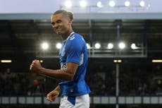 Fitness boost for Everton as Dominic Calvert-Lewin returns from injury