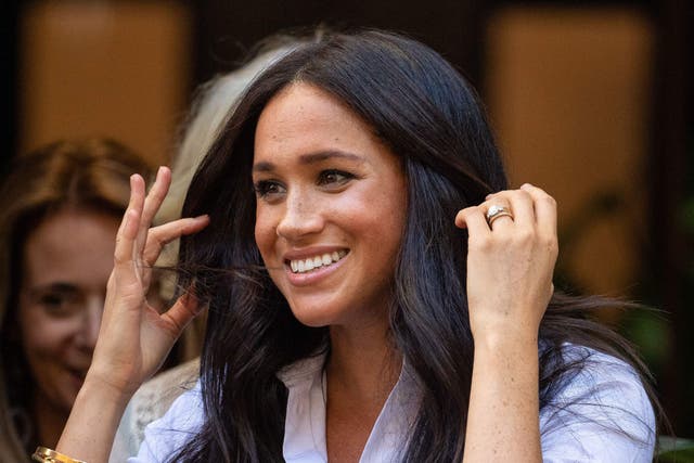 Meghan wants to ’empower young adults’ with a one million dollar scheme to support women in need (Dominic Lipinski/PA)