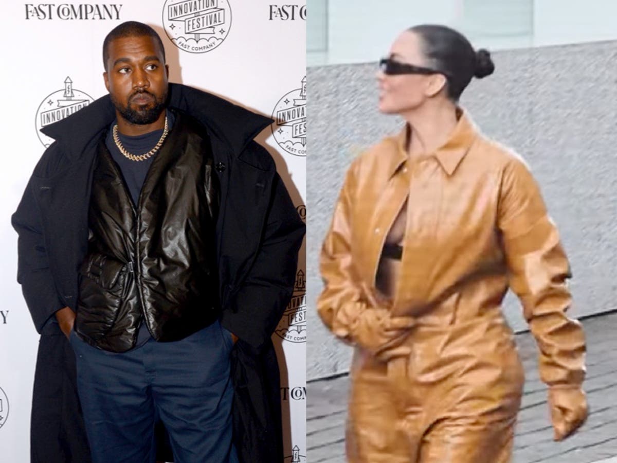 Kim Kardashian In Yeezy Clothes: Pics Of Her Wearing Kanye West's
