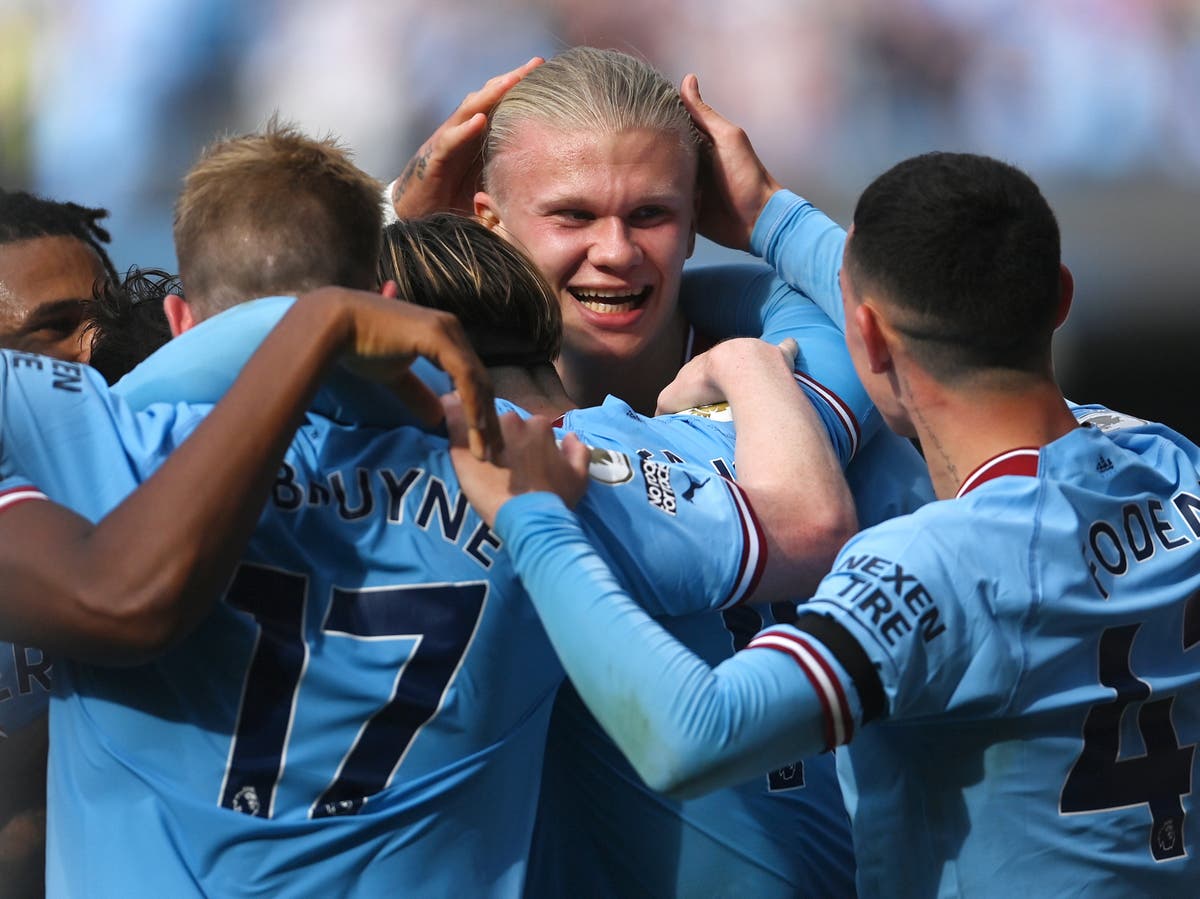 Erling Haaland will stay one step ahead of Manchester City&rsquo;s rivals, warns Pep Guardiola
