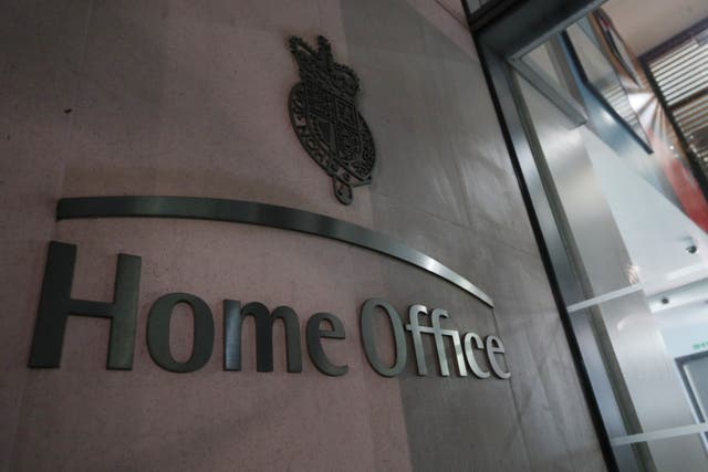 The Home Office has been reprimanded by a watchdog after sensitive counter-terrorism documents were left at a London venue (Yui Mok/PA)