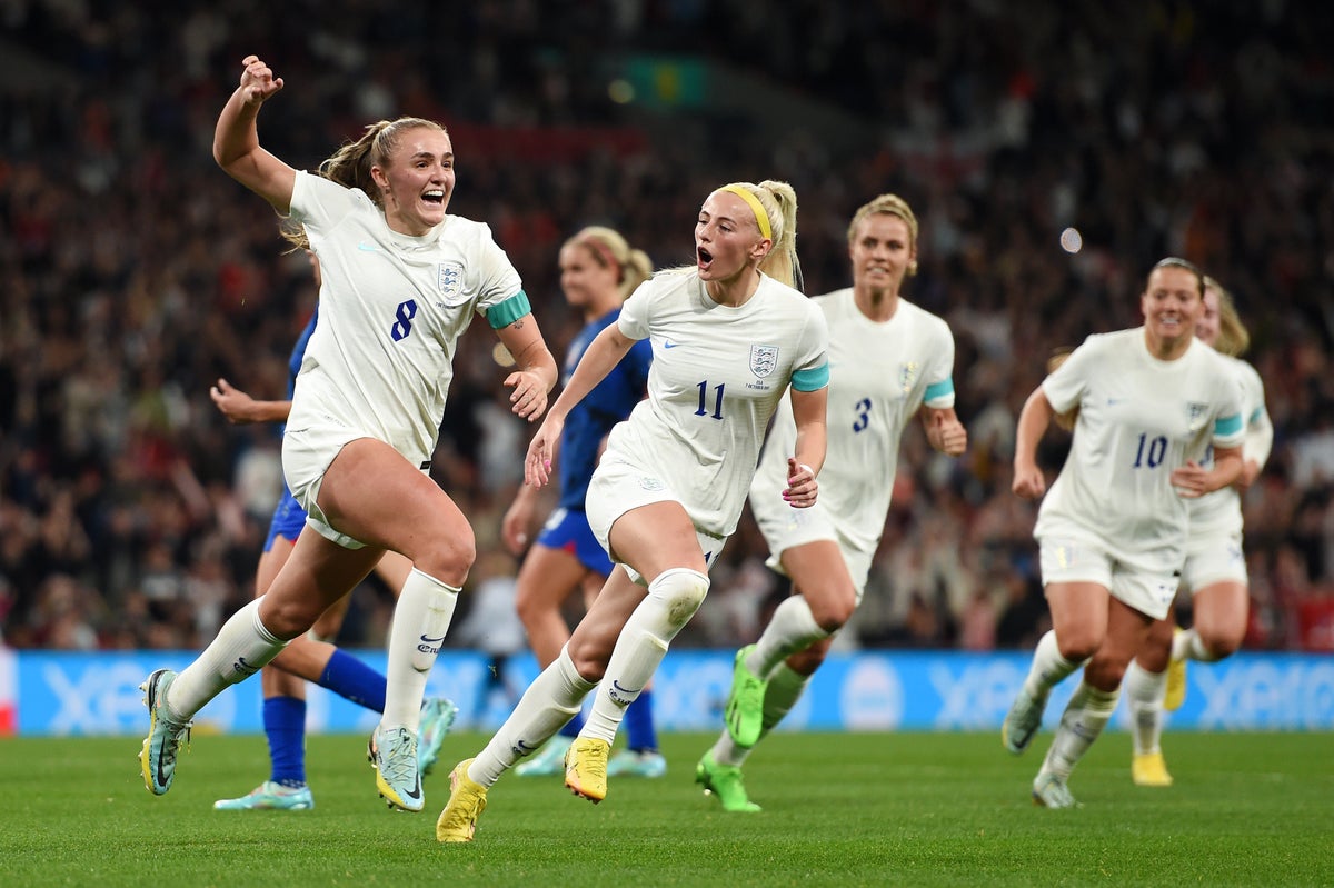 England edge Wembley thriller with USA to lay down World Cup marker
