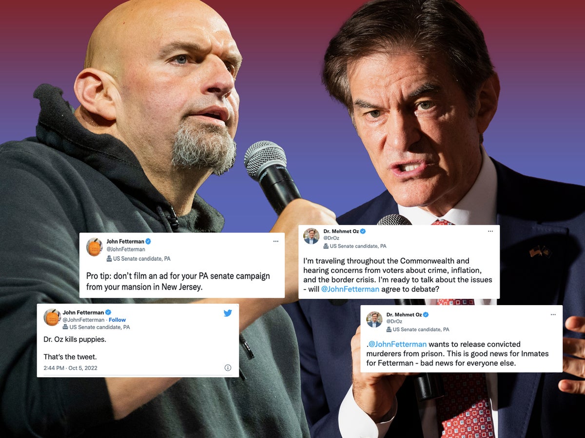 John Fetterman and Dr Oz: Inside the nastiest and potentially most important Senate race in the country